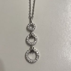 Sterling Silver CZ pendant